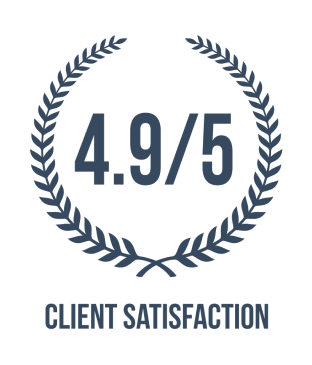 4.9 / 5 Client Satisfaction
