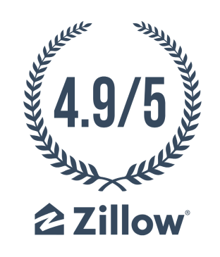 4.9 / 5 on Zillow